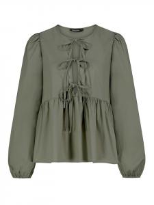 Блуза Sublevel Bluse, оливковый