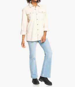 Топ Let It Go Cord Woven Top из тапиоки Roxy, Tapioca