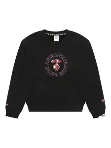 Толстовка с камуфляжным принтом Aape By A Bathing Ape, черный
