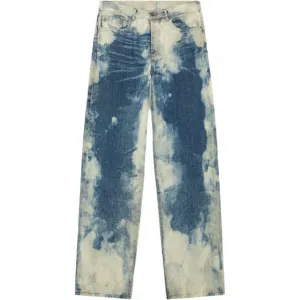 DIESEL Джинсы мужские синие Moderate Straight Fit