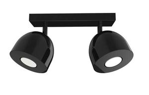 Потолочный светильник Lumicom Campanella 2X, глянцевый черный