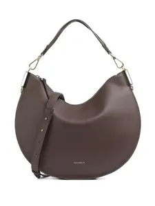 Большая кожаная сумка через плечо Sunup Coccinelle, коричневый