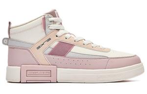 Кеды, скейтборд обувь женская высокая Oak Bud белый/туман Powder/роса Ash Erke