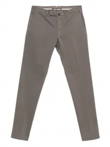 Брюки из эластичного хлопка Incotex, серый