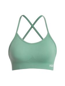 YEAZ Спортивный топ 'Vice' в светло-зеленом цвете