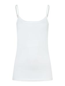 More & More Облегающий базовый топ на тонких бретелях кремового цвета