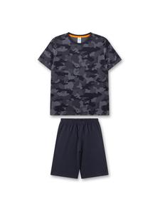 Пижама Sanetta, черный/серый