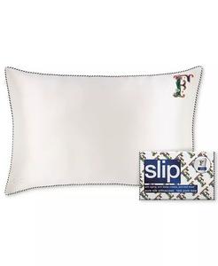 Наволочка Queen из коллекции Initial из чистого шелка Slip, белый
