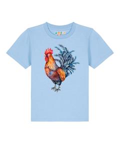 Рубашка watabout.kids Grimmiger Gockel, синий/голубой