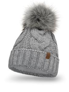 Шапка Vivisence 7014, светло-серый