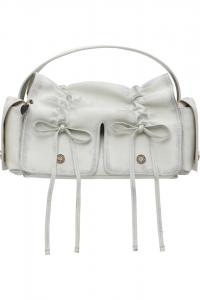 Acne Studios Белая сумка с множеством карманов