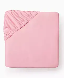 Простыня на резинке из хлопка Fiona, размер «Калифорния королевский» Sferra, carnation