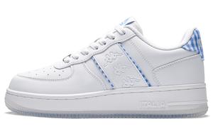 Kappa Низкие, устойчивые к истиранию, противоскользящие, женские, белые, синие кроссовки