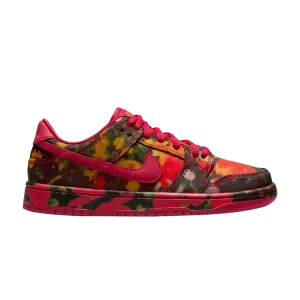 Кроссовки Nike The Wizard of Oz x Dunk Low SB PS Poppy Field, красный