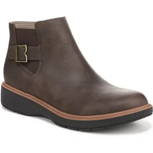 Спокойные женские короткие челси-ботинки Dr. Scholl'S, цвет dark brown