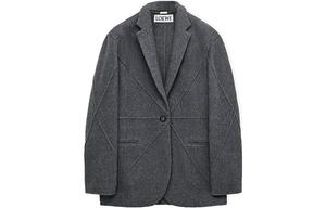 Пальто женское серое Loewe