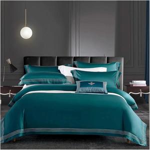 IBDRYKK Комплект постельного белья из египетского хлопка 1000TC зеленый Green