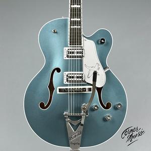 Электрогитара Gretsch G6136T-140 Limited Edition 140th Double Platinum Falcon 2023 - Two-Tone Stone Platinum/Pure Platinum