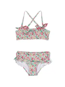 Бикини с цветочным принтом Bonpoint, зеленый