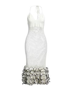 Платье миди My Beachy Side, кремовый