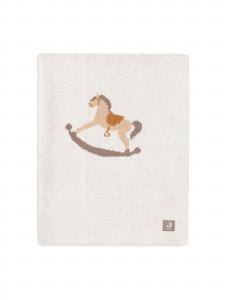 Jollein Детское одеяло 'Nostalgic Ride' в цвете Sand