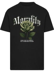 Футболка Money Rose Tee черного цвета Mister Tee