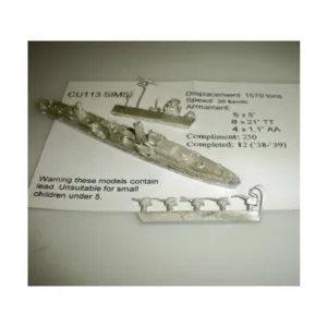 Симс, Figurehead Ships - WWII Coastal Forces - United States (1:1250) (Noble Miniatures)