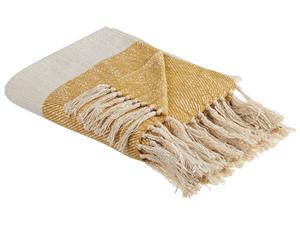 Одеяло Beliani SALME, 130x1x170 см цвет beige/orange