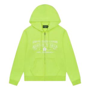 Худи Denim Tears ADG Zip Hoodie 'Lime'