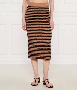 Юбка становится больше Weekend Max Mara, коричневый