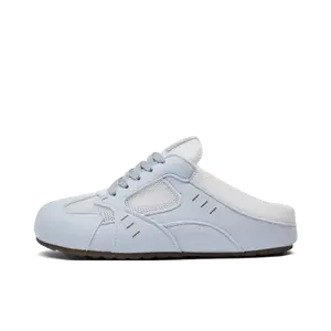 JimiXiong Женские противоскользящие тапочки с закрытым носком, устойчивые к истиранию и запаху, небесно-голубые, цвет Sky Blue