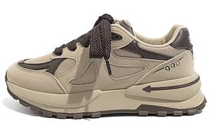 Кроссовки HUANQIU Lifestyle Shoes Women's Low-top Black, коричневый