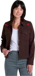 Женская рубашка Conifer Western с длинным рукавом Toad&Co, Chestnut Embroidery