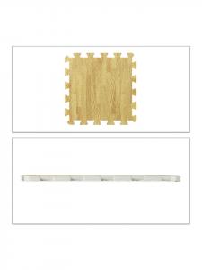 Relaxdays Защитный коврик для пола 27x, натуральный цвет