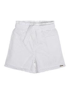 Тканевые шорты свободного кроя Guess, белый
