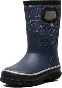 Детские водонепроницаемые резиновые сапоги BOGS Grasp - с утеплителем для зимы, снега и грязи, с удобными ручками для надевания для малышей, мальчиков и девочек, защита в любую погоду, мультиколор