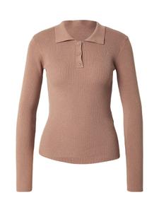 Свитер PIECES, коричневый