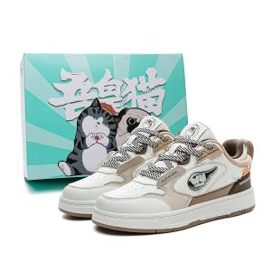 Низкие кроссовки для скейтбординга унисекс Supremo Cat, White[Box Included]