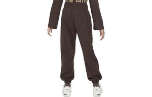 Детские трикотажные спортивные штаны Nike, коричневый