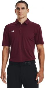 Футболка-поло Under Armour Men's Tech, Maroon/White