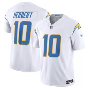 Мужская белая майка Justin Herbert Los Angeles Chargers Vapor FUSE Limited Nike