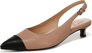 Женские туфли Naturalizer Gazing с закрытым носком и ремешком на пятке, низкий каблук, черный