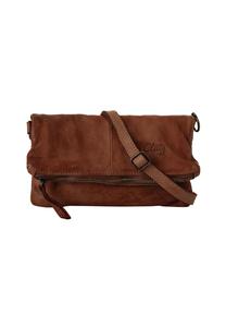 Вечерняя сумка из натуральной кожи, производство Италия Cluty, цвет Cognac