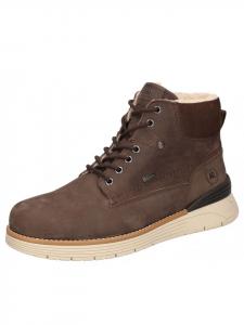 Коричневые ботинки на шнуровке Lerros