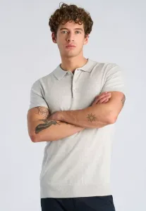 Рубашка поло с короткими рукавами Lindbergh, Fair Grey Mel