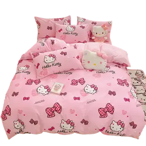 100% Cotton Print Пододеяльник Sanrio, Happy Hello Kitty