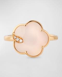 Кольцо Joli из розового золота 18 карат с бриллиантами, размер 6,5 Pasquale Bruni