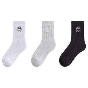 Носки Kith Kith For Team USA Mid Crew Sock (3 Pack), разноцветный