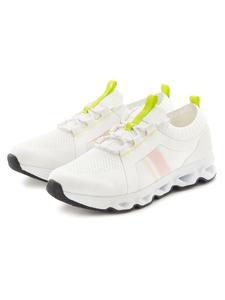 Кроссовки на шнуровке John Devin, цвет weiß/neon