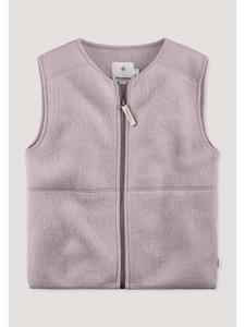 Hessnatur Флисовый жилет матового розового цвета